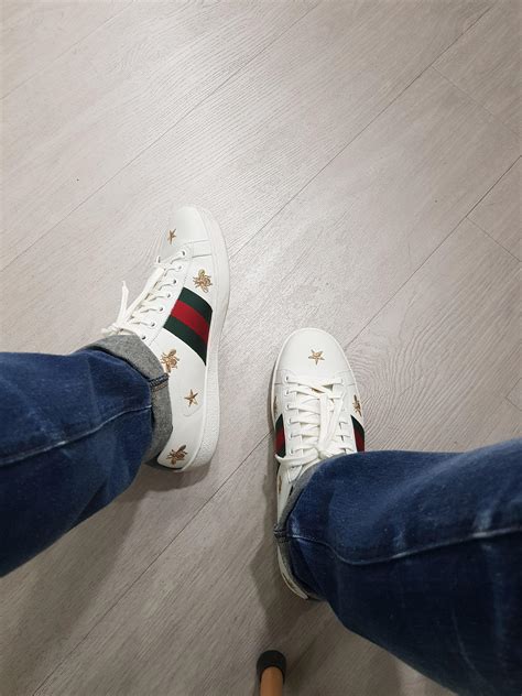 [Review] Gucci Ace Plain From Fisherman. : r/DesignerReps